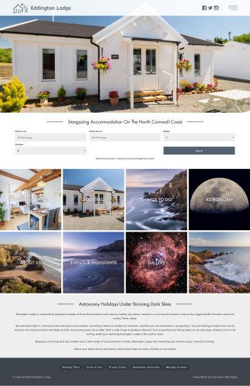 Website design project for Eddington Lodge Website design project for Eddington Lodge