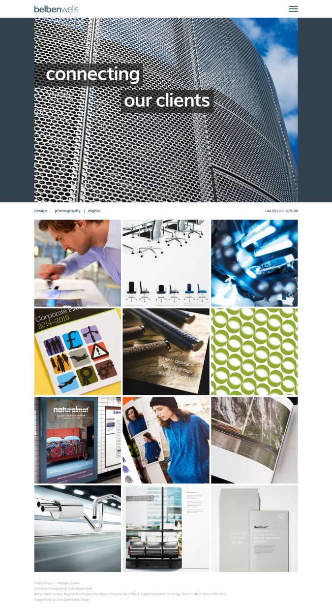 Website design project for Belben Wells Website design project for Belben Wells